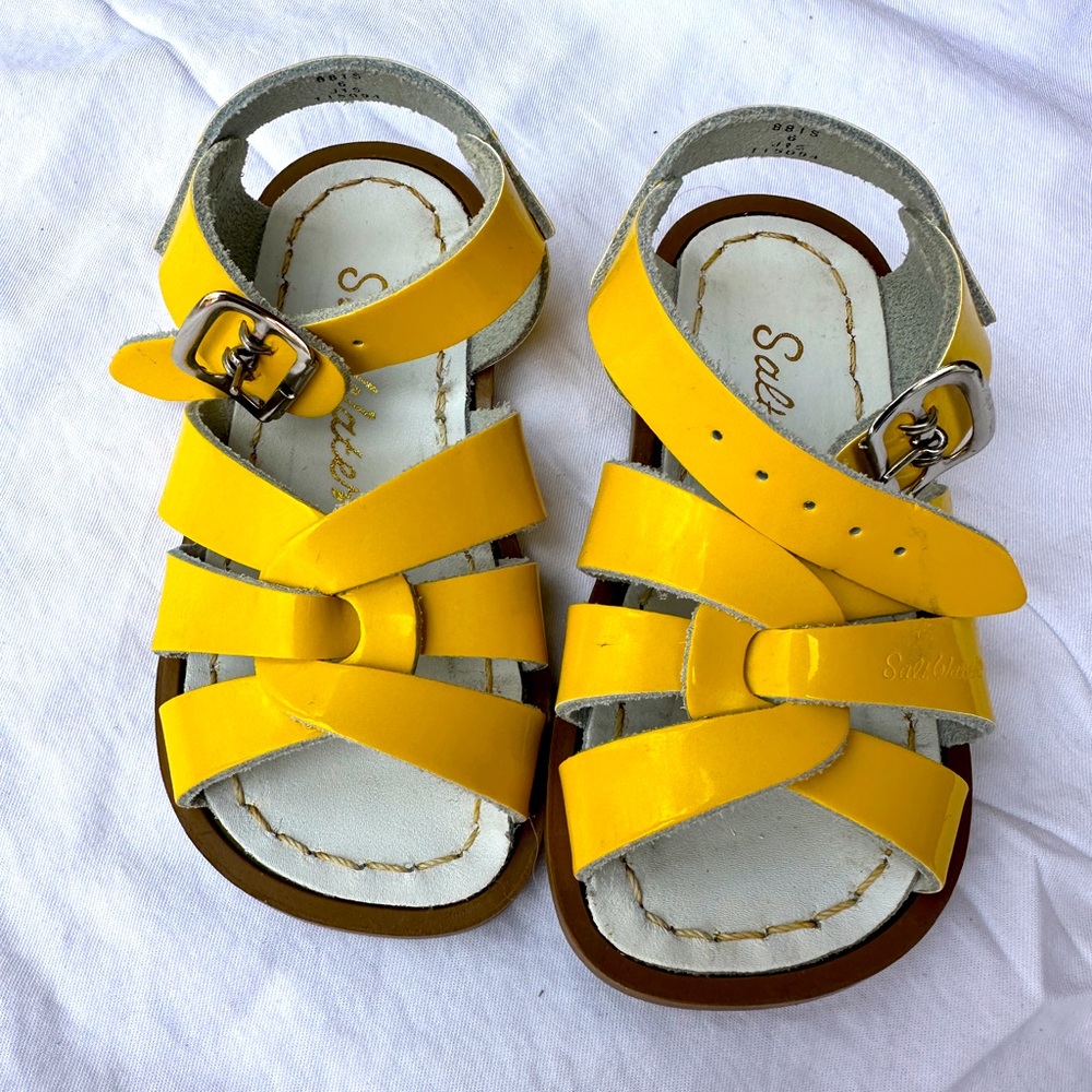 Salt Water Originals Yellow Sandals | Waterproof Sandals